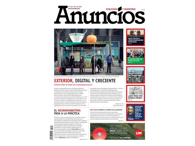 "Anuncios" magazine